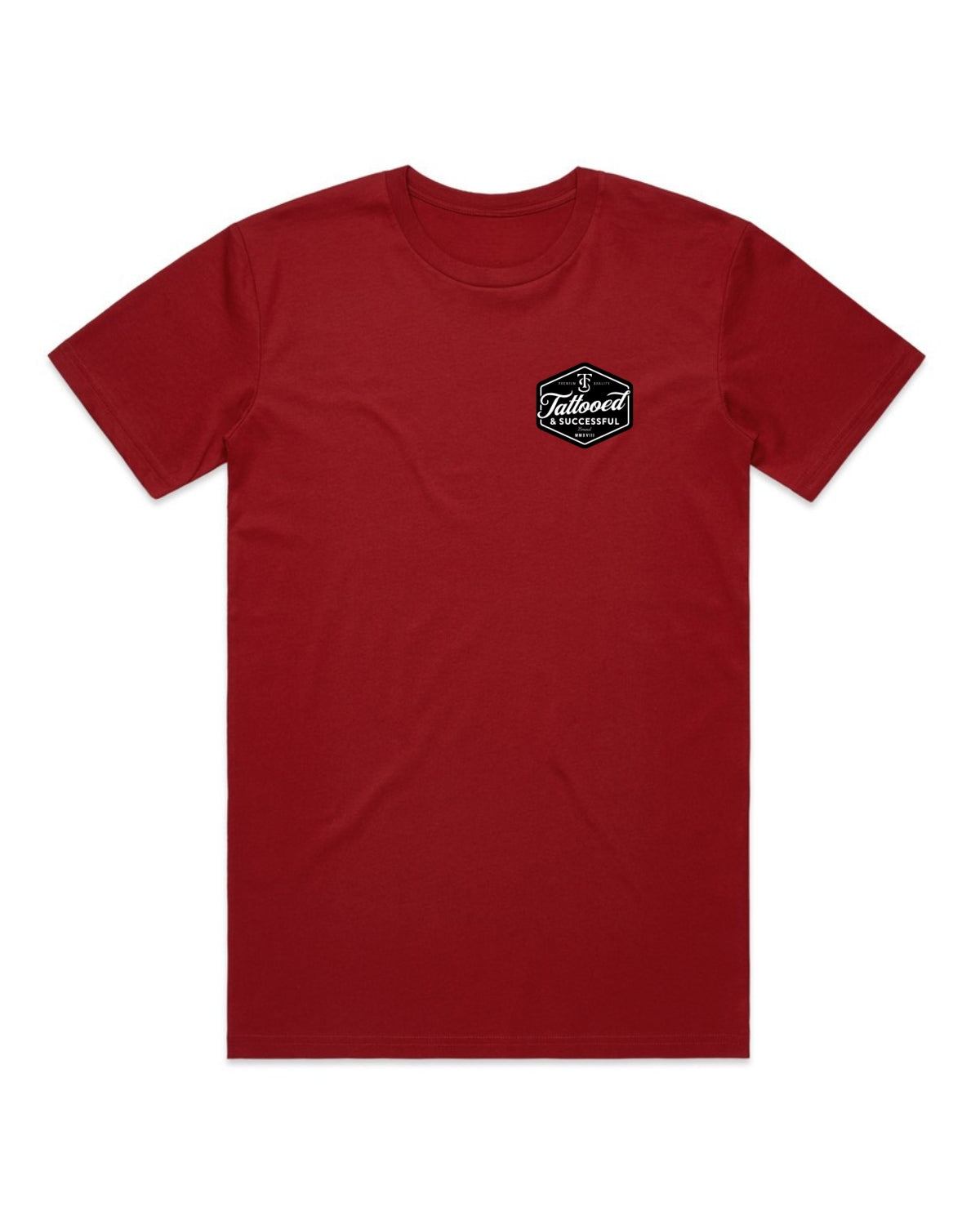 Brand Tee - Cardinal Red