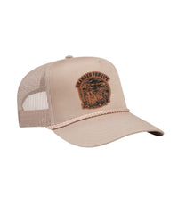 Branded For Life Trucker Hat- Khaki