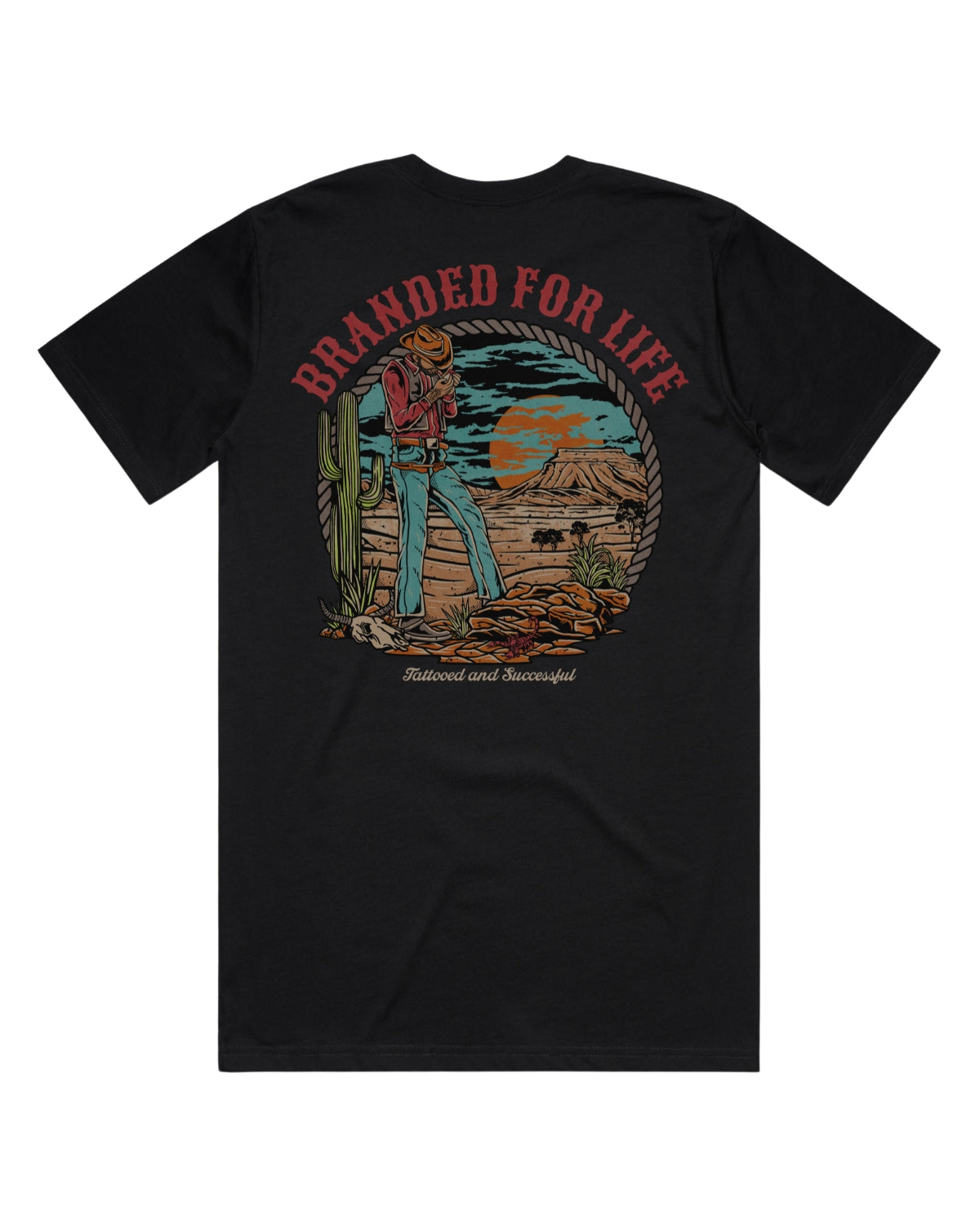 Branded For Life Tee- Color