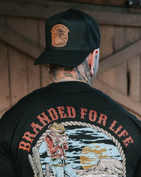 Branded For Life Baseball Cap- Black