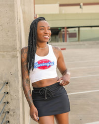Drawstring Skirt- Black