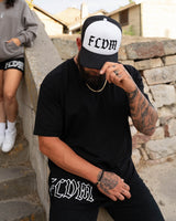 FLDM Trucker Hat - Black w/ White