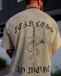 FLDM Oversized Tee- Gray