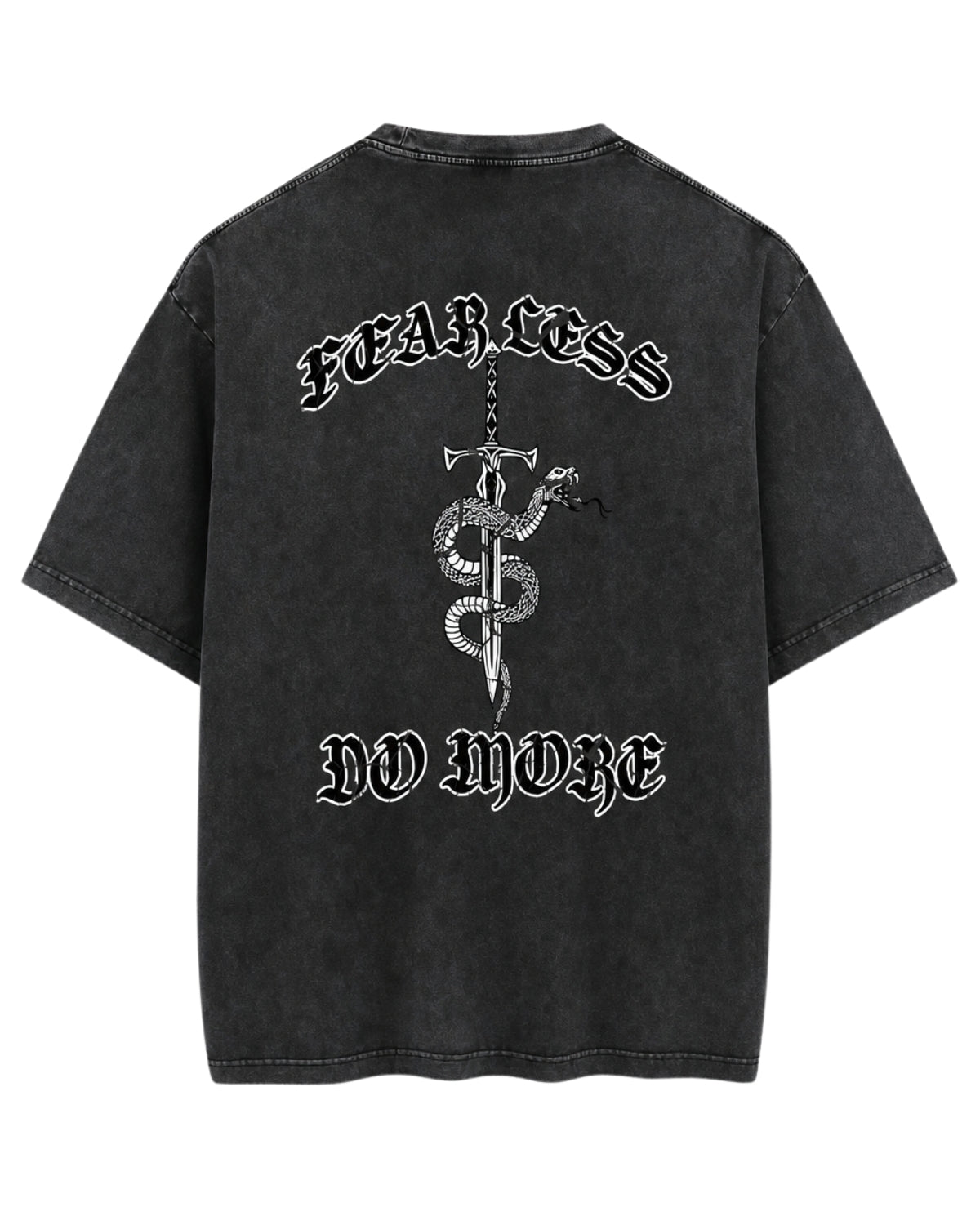 FLDM Oversized Tee- Washed Black