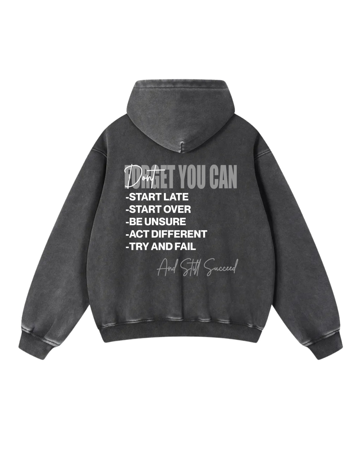 Don't Forget Hoodie- Snow Wash