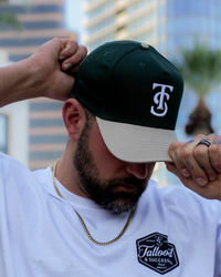 Fall Icon Hat - Green/Tan