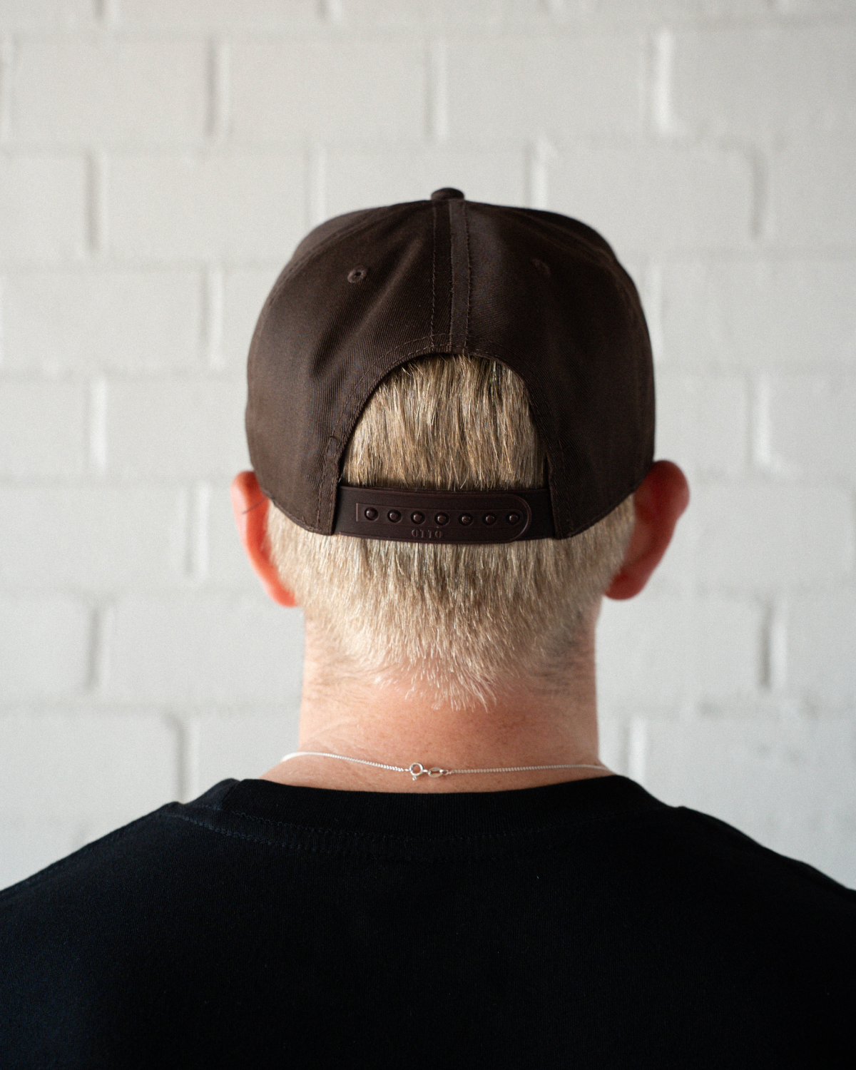 Vintage 5 Panel Trucker Hat- Brown
