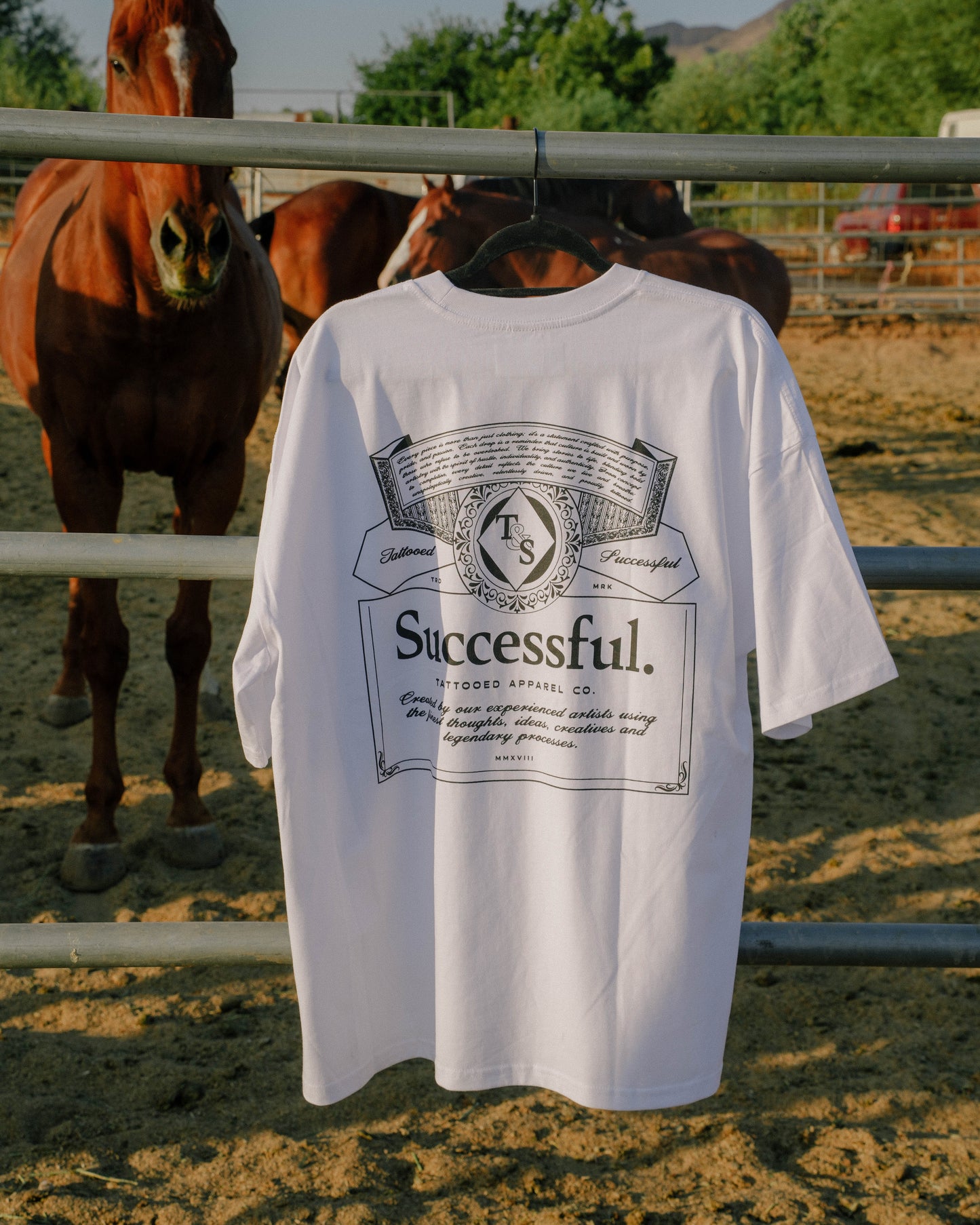 King of Bold Tee- White