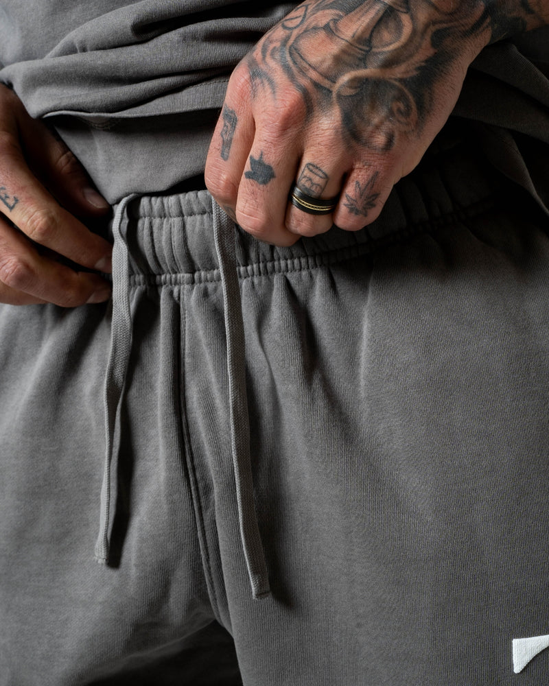 Icon Faded Sweatshorts - Faded Grey