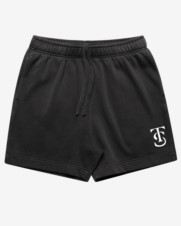 Icon Faded Sweatshorts - Faded Black