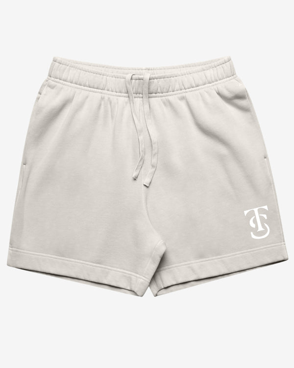 Icon Faded Sweatshorts - Faded Bone