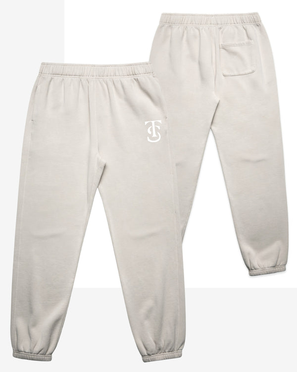 Icon Faded Trackpant - Faded Bone