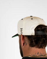 SBT Snapback Hat - Natural/Black