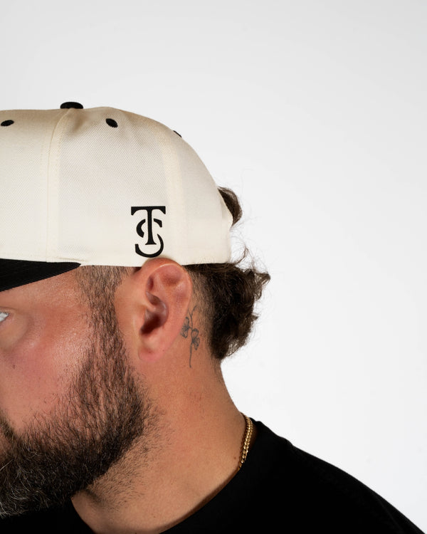 SBT Snapback Hat - Natural/Black