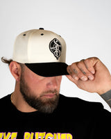 SBT Snapback Hat - Natural/Black