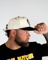 SBT Snapback Hat - Natural/Black