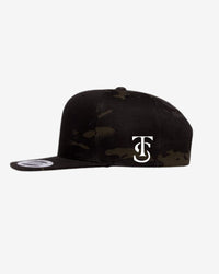 SBT Snapback Hat - Black Camo