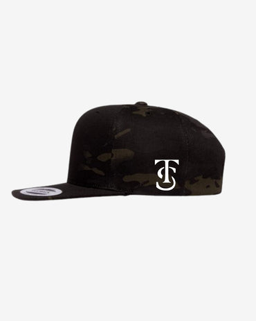 SBT Snapback Hat - Black Camo
