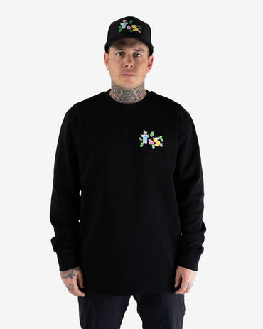 Send Money For Tattoos  Crew SS - Black