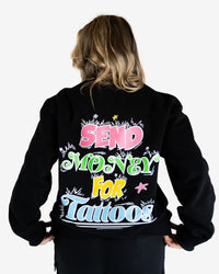 Send Money For Tattoos  Crew SS - Black