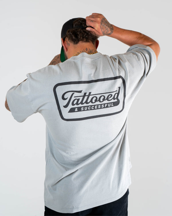 Oversize Vintage Tee - Storm