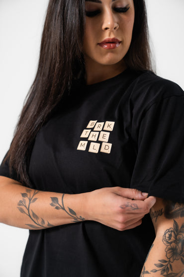 Life Is A Game Tee - Black