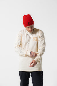Life Is A Game LS Tee - ECRU
