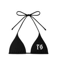 Icon Bikini Swimsuit Top - Black
