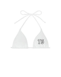 Icon Bikini Swimsuit Top - White