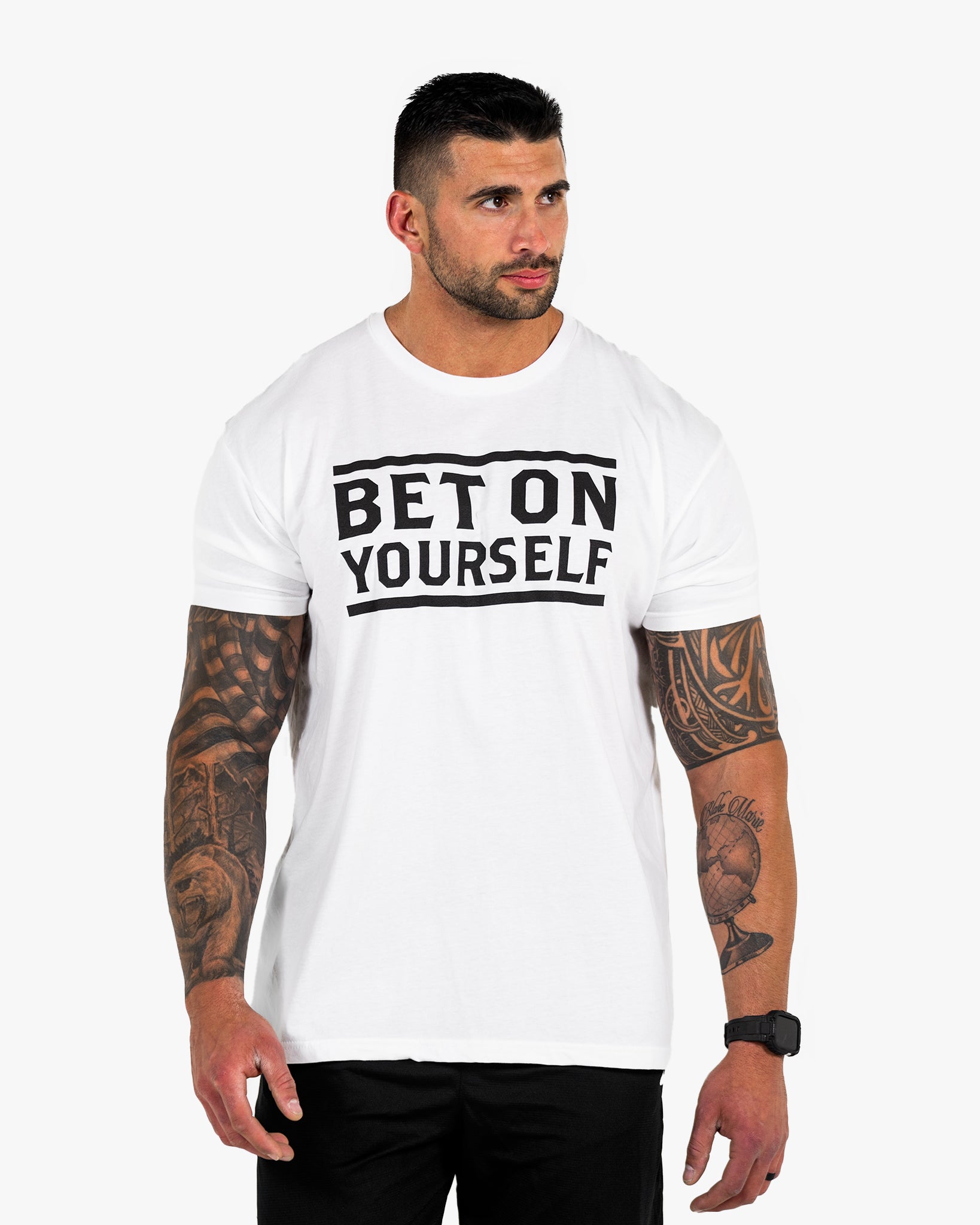 Bet On Yourself T-Shirt  - White