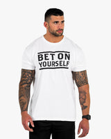Bet On Yourself T-Shirt  - White
