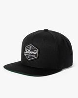 Brand Snapback Hat - Black