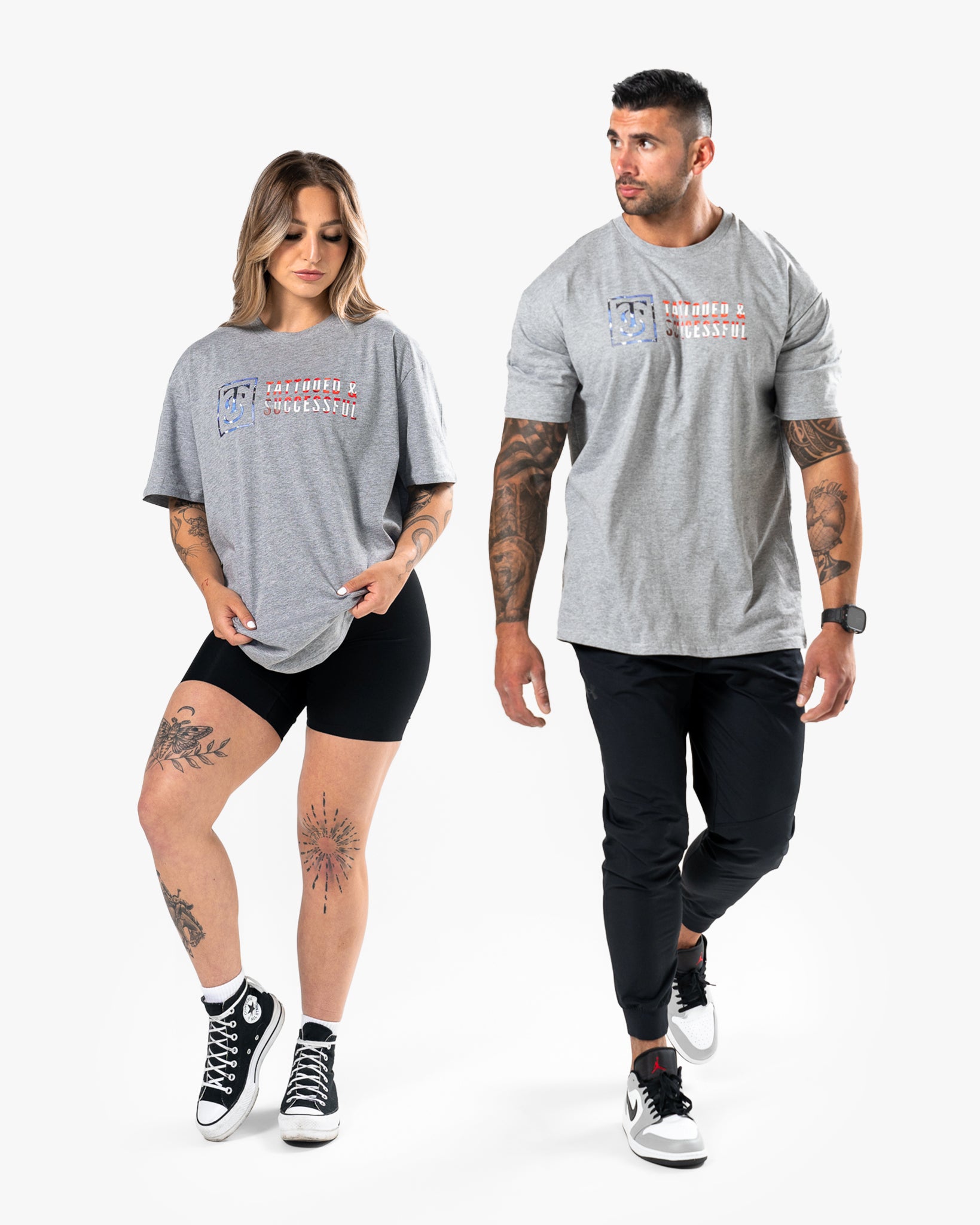 Liberty Core Tee - Heather Grey