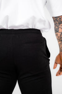 WKND Mens Comfort Shorts - Black w/ Green