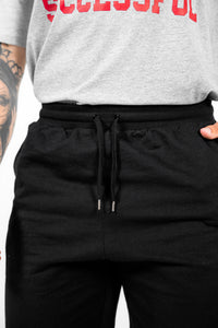 WKND Mens Comfort Shorts - Black w/ Grey