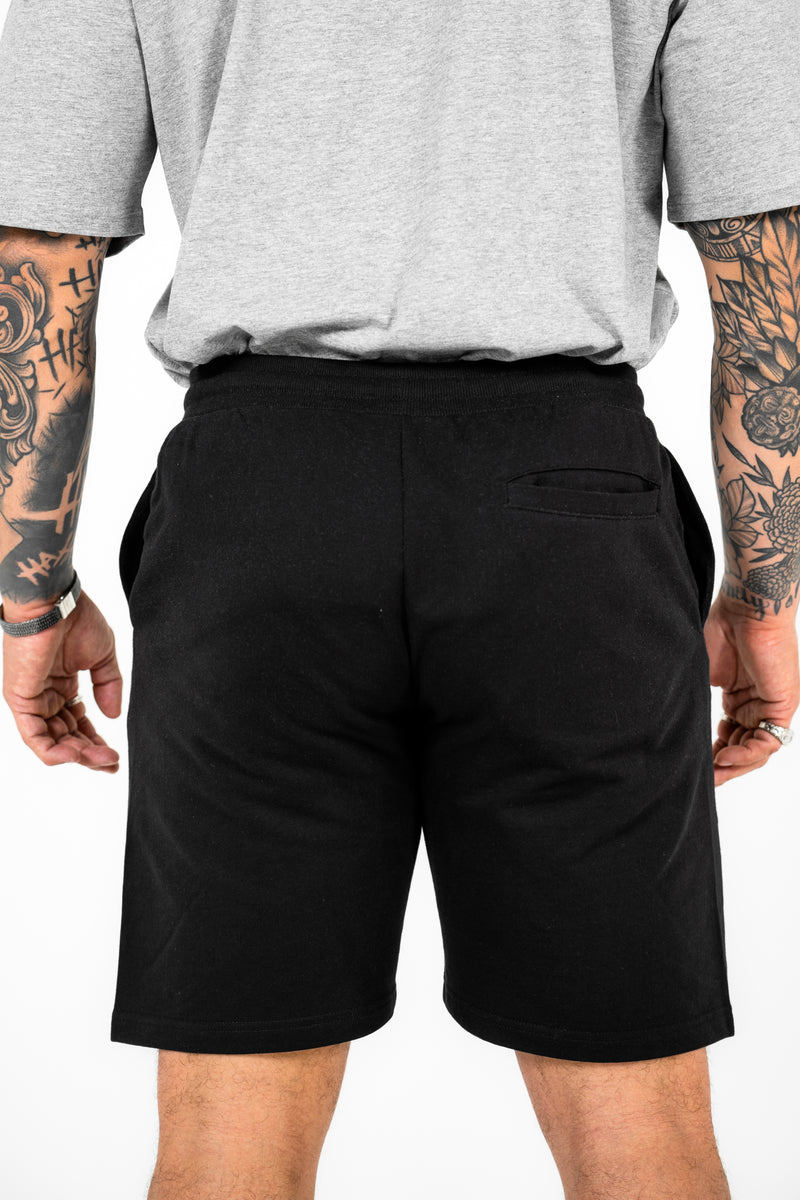WKND Mens Comfort Shorts - Black w/ Grey
