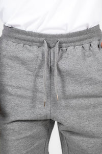WKND Mens Comfort Shorts - Heather Grey w/ Yellow