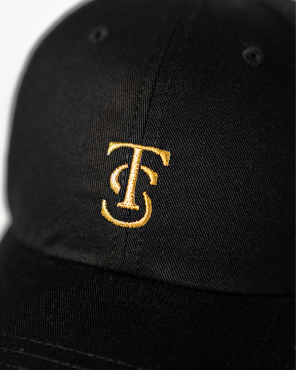 Icon Dad Hat - Black w/ Gold