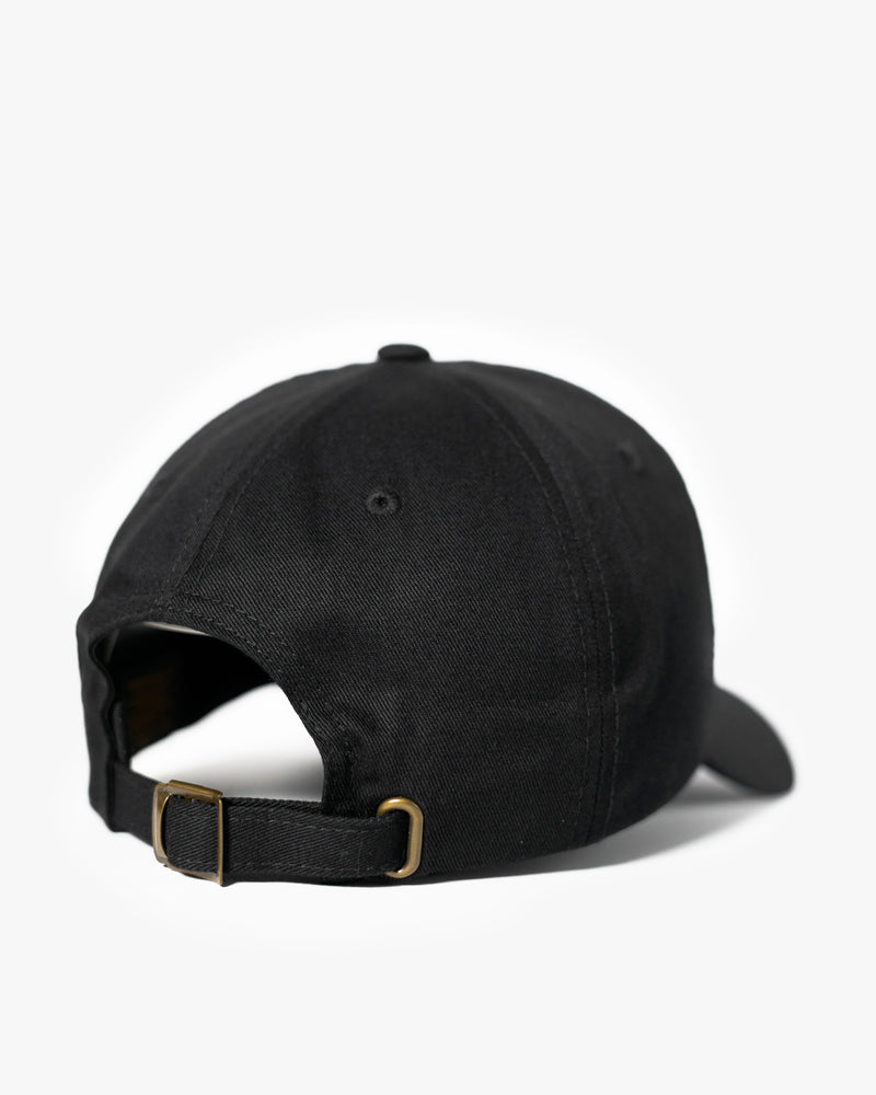 Icon Dad Hat - Black w/ Gold