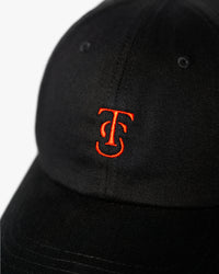 Icon Dad Hat - Black w/ Red
