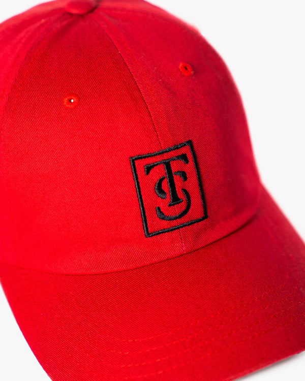 Trademark Dad Hat - Red w/ Black