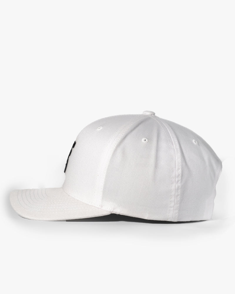 Icon Retro Hat - White w/ Black