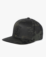 Icon Snapback Hat- Black Camo