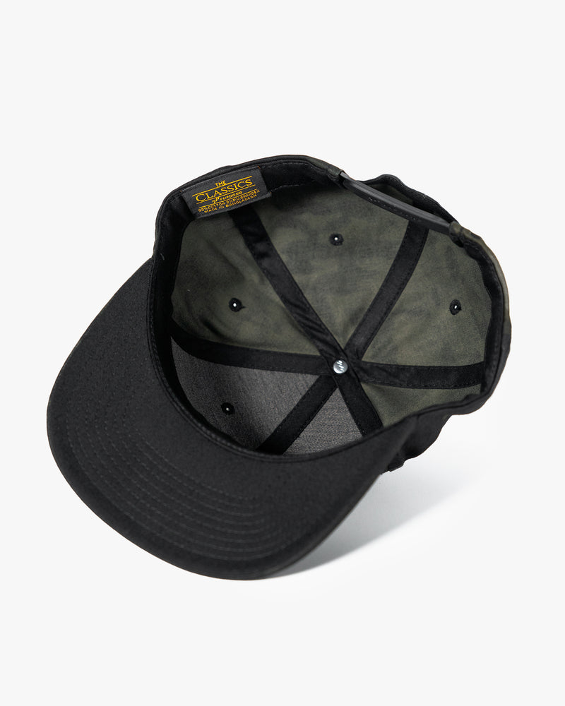 Icon Snapback Hat- Black Camo