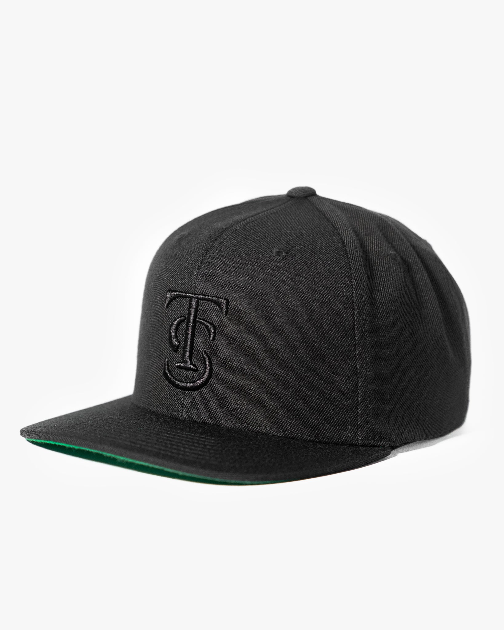 Icon Snapback Hat - Blackout