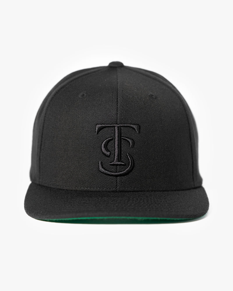 Icon Snapback Hat - Blackout