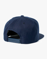 Icon Snapback Hat - Navy w/ Red