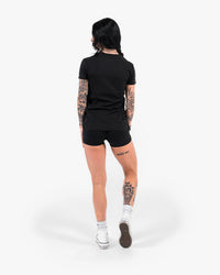 Women's Core T-Shirt - Black w/ White