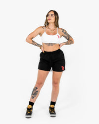 WKND Everyday Bra - White w/ Red