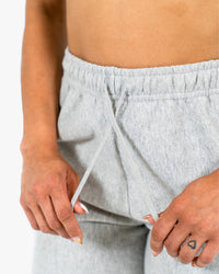 WKND Leisure Short - Heather Grey w/ Royal